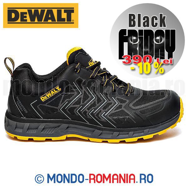 Pantofi de protectie cu bombeu compozit DeWALT FARGO S1P